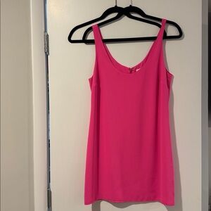 Amanda Uprichard Fuchsia V-Neck Dress